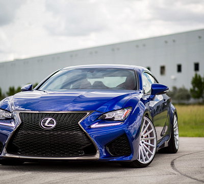 Фото дисков Vossen VFS-2 на Lexus RC
