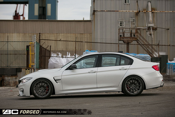 Фото дисков BC Forged RS43 Матовый графит на BMW 3/M3 (F3x/F80)