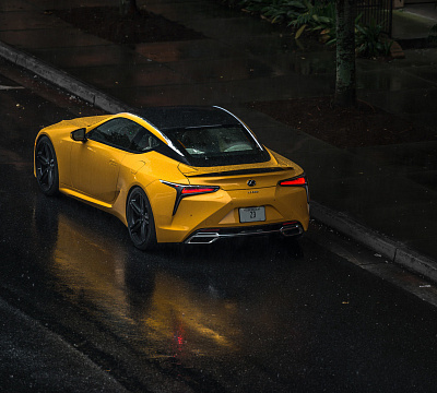 Фото дисков Vossen HF-1 на Lexus LC 500