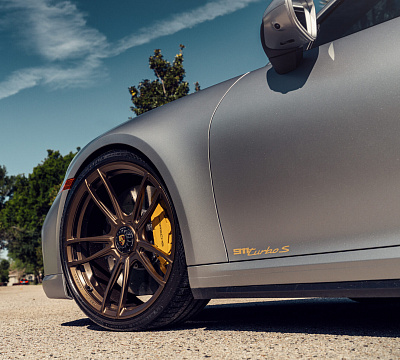 Фото дисков Vossen S17-06 на Porsche 911 VIII
