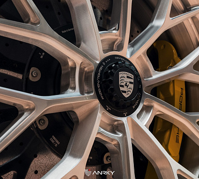 Фото дисков Anrky AN10 на Porsche 911 VIII