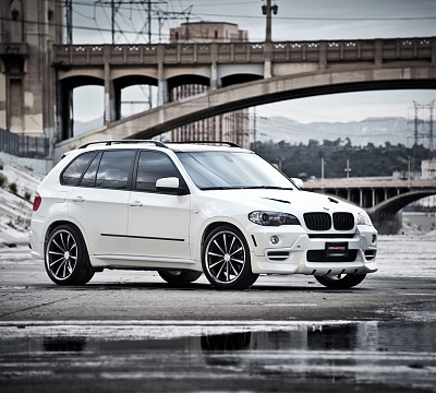 Фото дисков Vossen CV1 на BMW X5/X5 M (E70)