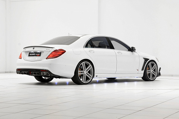 Фото дисков BRABUS Monoblock G (Platinum Edition) Глянцевый графит на Mercedes-Benz S-Class (W222, C217)