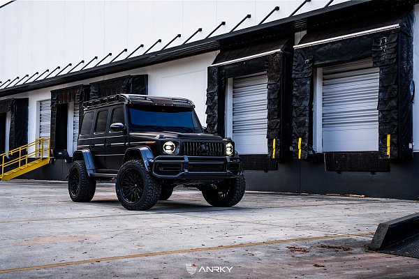 Фото дисков Anrky S3-X1 Черный сатин на Mercedes-Benz G-Class III