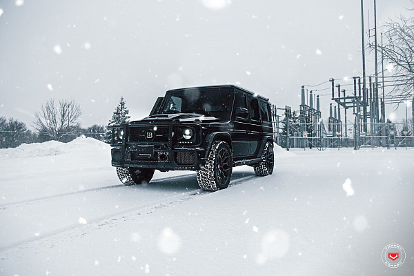 Фото дисков Vossen S17-01 Черный глянец на Mercedes-Benz G-Class III
