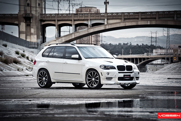 Фото дисков Vossen CV1 Алмазная проточка на BMW X5/X5 M (E70)
