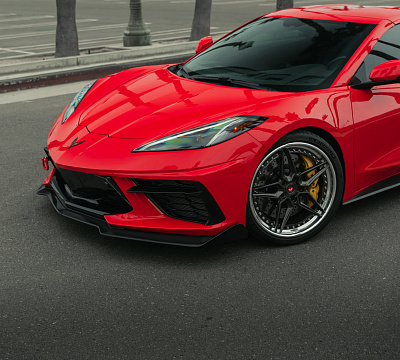 Фото дисков Vossen EVO-1 (3-Piece) на Chevrolet Corvette C8