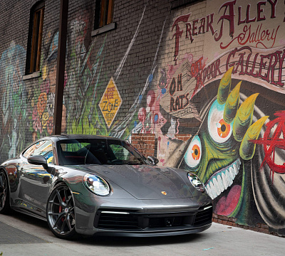 Фото дисков HRE P101 на Porsche 911 VIII