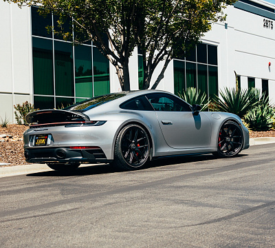 Фото дисков Brixton Forged FDE01 на Porsche 911 VIII