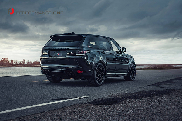Фото дисков HRE S200 Черный сатин на Range Rover Sport II