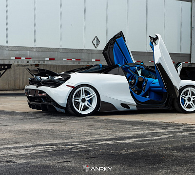 Фото дисков Anrky AN27 на McLaren 720S
