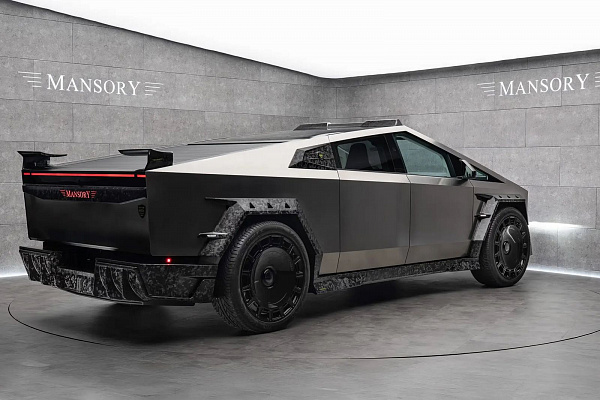 Фото дисков Mansory FD.15 Черный глянец на Tesla Cybertruck
