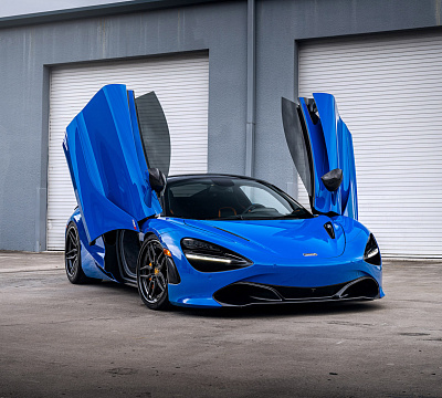Фото дисков Strasse Wheels SV4 Deep Concave FS на McLaren 720S