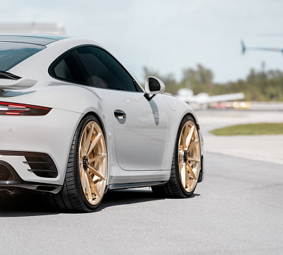 Фото дисков Anrky AN18 на Porsche 911 VII