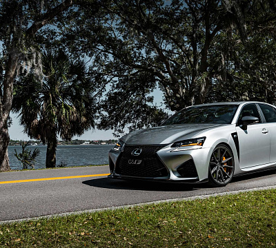 Фото дисков Vossen HF-3 на Lexus GS IV