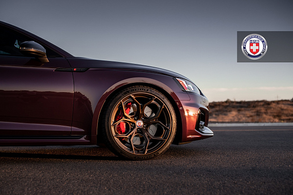 Фото дисков HRE P111SC Глянцевая бронза на Audi A/S/RS 5 (F5)