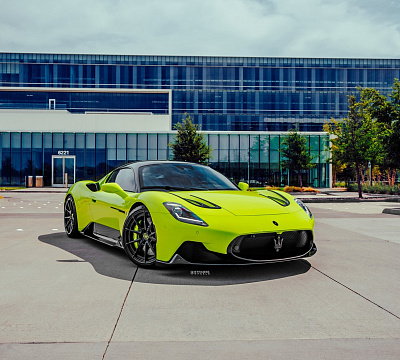 Фото дисков Strasse Wheels SV10 Deep Concave Duoblock на Maserati MC20