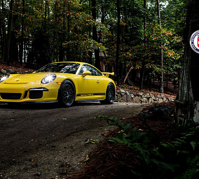 Фото дисков HRE 300 на Porsche 911 VII