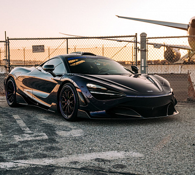 Фото дисков Brixton Forged CM6-RS на McLaren 720S