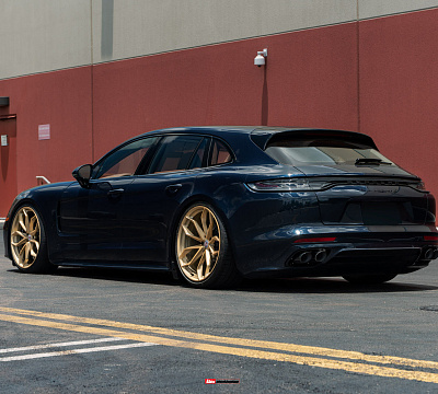 Фото дисков HRE P201 на Porsche Panamera II