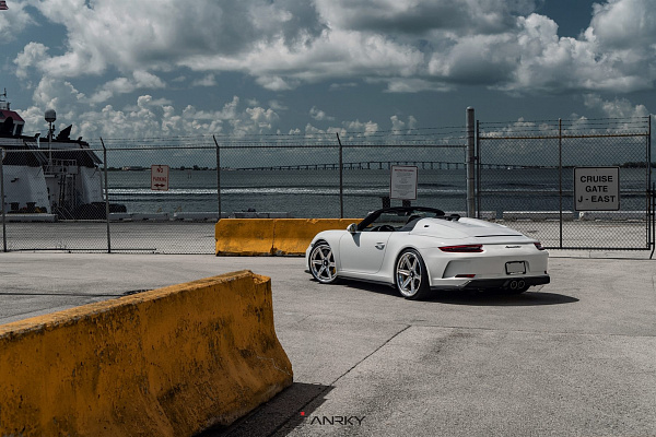 Фото дисков Anrky AN36-S Полированный лак на Porsche 911 VII