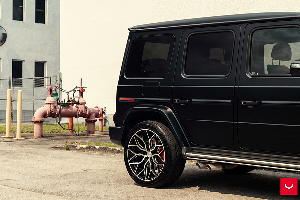 Фото дисков Vossen HF-2 Алмазная проточка на Mercedes-Benz G-Class III