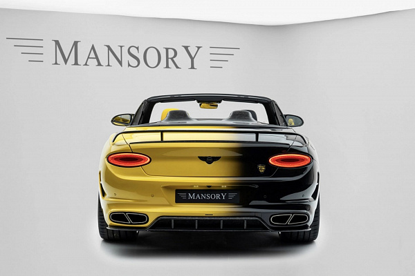 Фото дисков Mansory BY.5 Черный глянец на Bentley Continental GT III