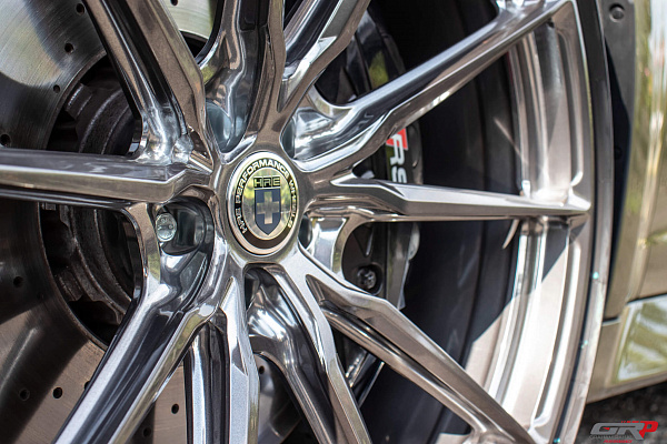 Фото дисков HRE P104SC Глянцевый темный лак на Audi A/RS 6 (C8)