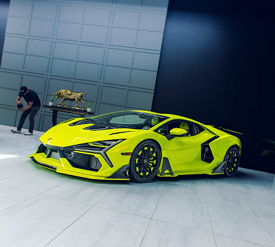 Фото дисков Brixton Forged NC04-R на Lamborghini Revuelto