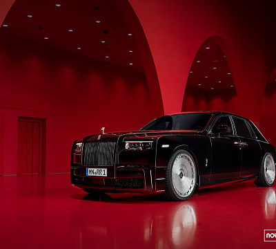 Фото дисков NOVITEC SP3 на Rolls-Royce Phantom