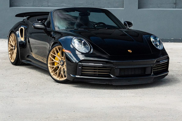 Фото дисков Anrky AN10 Сатиновое золото на Porsche 911 VIII