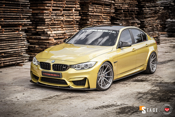 Фото дисков Vossen M-X2 Глянцевый тонированный лак на BMW 3/M3 (F3x/F80)