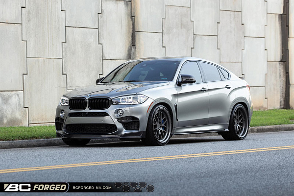 Фото дисков BC Forged LE72 // MLE72 Матовый графит на BMW X6/X6 M (F16/F86)