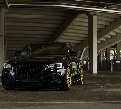 Фото дисков Vossen CV4 на Audi Q5 (8R)