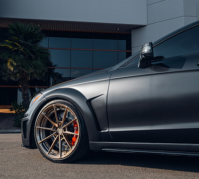 Фото дисков Anrky AN28 на Mercedes-Benz CLS (C218)