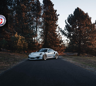 Фото дисков HRE 305 на Porsche 911 VII