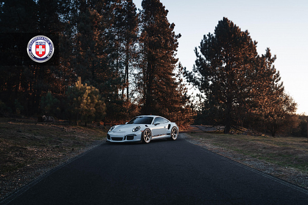 Фото дисков HRE 305 Сатиновый графит на Porsche 911 VII