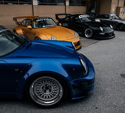 Фото дисков Brixton Forged TR20 на Porsche 911 III