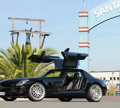 Фото дисков BRABUS Monoblock F (Platinum Edition) на Mercedes-Benz SLS AMG