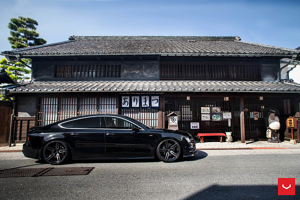 Фото дисков Vossen HF-1 Алмазная проточка на Audi A/RS 7 (4G)
