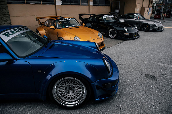 Фото дисков Brixton Forged TR20 Сатиновый лак на Porsche 911 III