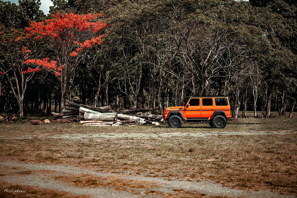 Фото дисков Brixton Forged BX03-M Сатиновый графит на Mercedes-Benz G-Class II