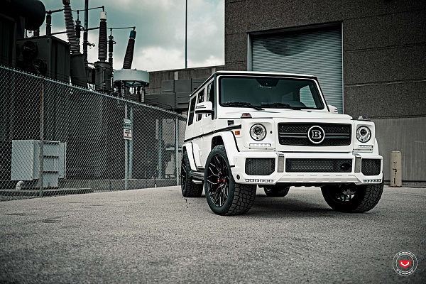 Фото дисков Vossen S17-01 Черный глянец на Mercedes-Benz G-Class III