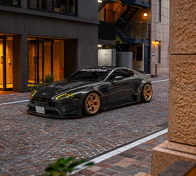 Фото дисков Radi8 Raijin на Aston Martin Vantage 3