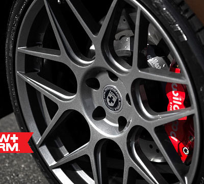 Фото дисков HRE FF01 на Ford Mustang V