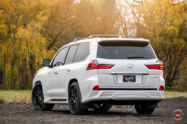 Фото дисков Vossen S17-07 (3-Piece) Черный сатин на Lexus LX III