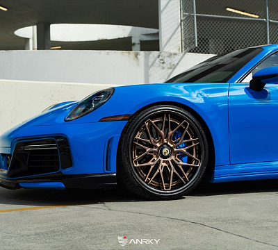 Фото дисков Anrky S3-X1 на Porsche 911 VIII