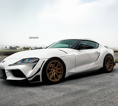 Фото дисков Strasse Wheels SV5 Deep Concave Duoblock на Toyota Supra A90