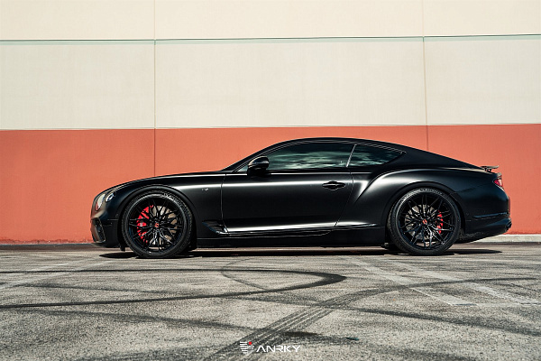 Фото дисков Anrky S1-X1 Черный глянец на Bentley Continental GT III