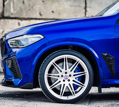 Фото дисков HRE 301M на BMW X5/X5 M (G05/G18/F95)